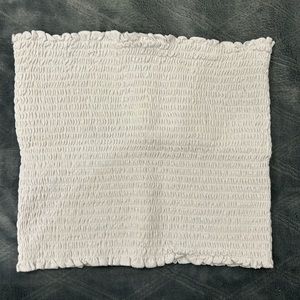 White Zenana Tube Top, Size M